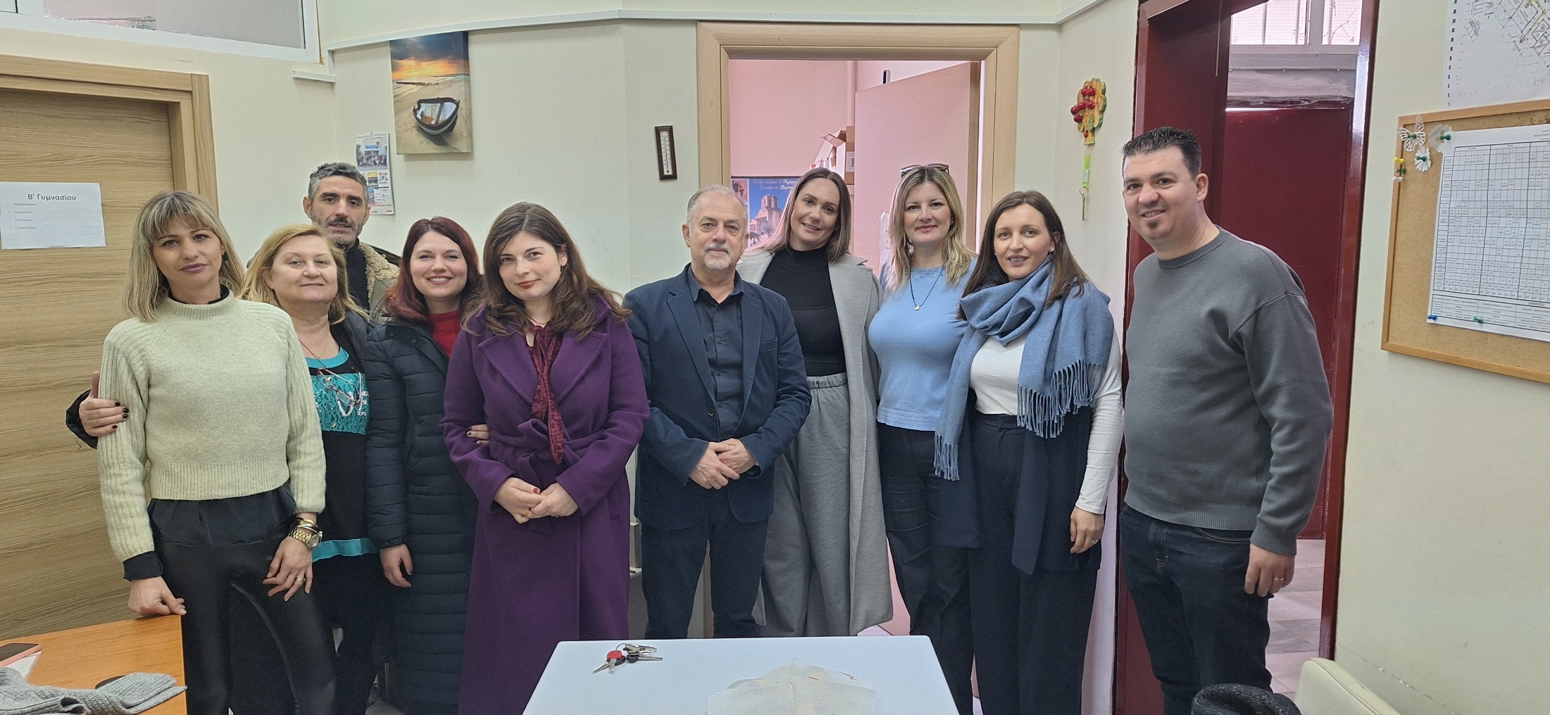 Σε σχολικές μονάδες Ειδικής Αγωγής της Ελασσόνας ο Αντιπεριφερειάρχης Παιδείας B. Σίμος